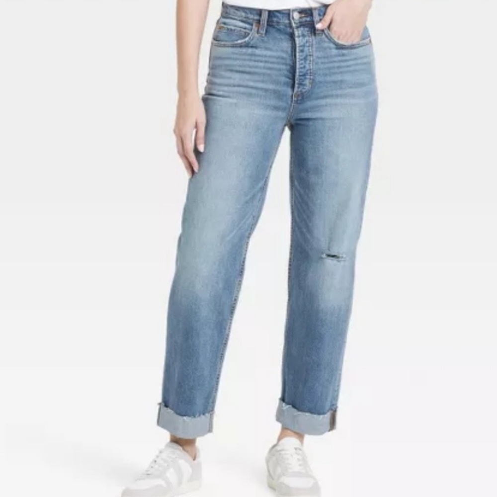 Universal Thread Light Blue Boyfriend Jeans